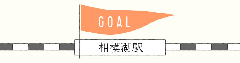 goal 相模湖駅